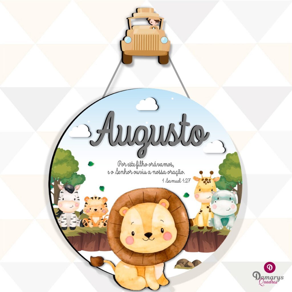 Porta Maternidade Leãozinho