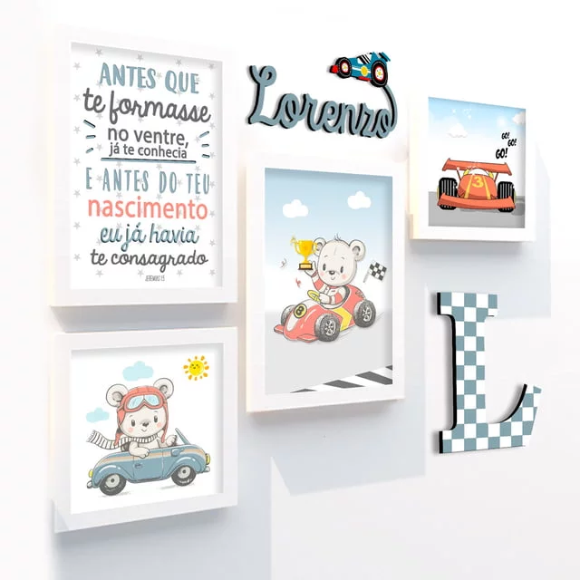 kit-quadros-ursinho-carrinhos