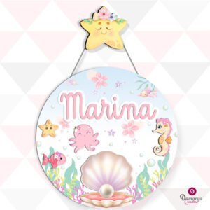 Porta Maternidade Fundo do Mar