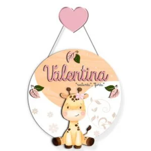 Porta Maternidade Girafinha Baby