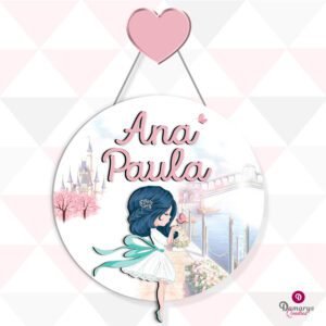 Porta Maternidade Princesa