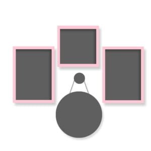 Quadro Infantil Monte Seu Kit