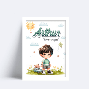 Quadro Com Nome Arthur