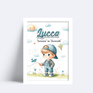 Quadro Com Nome Lucca