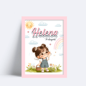 Quadro Com Nome Helena