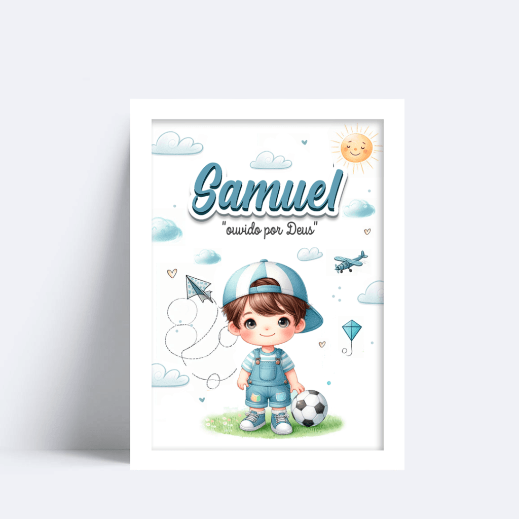 Quadro Com Nome Samuel
