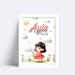 Quadro Com Nome Ayla