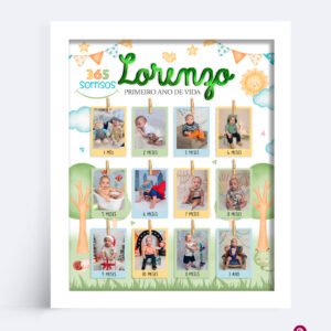 Quadro Recordação Primeiro Ano