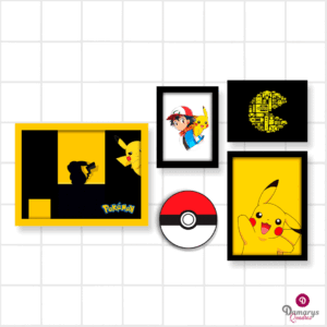 Quadro infantil Pokémon personalizado