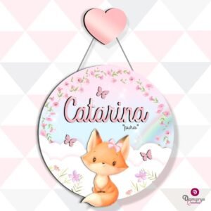 Porta Maternidade Raposinha