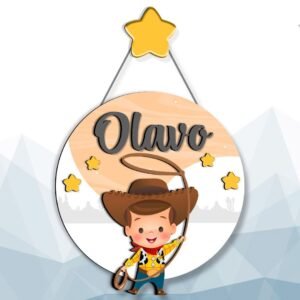 Porta maternidade Woody Toy Story personalizado