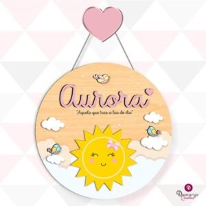 Porta Maternidade Sol Aurora