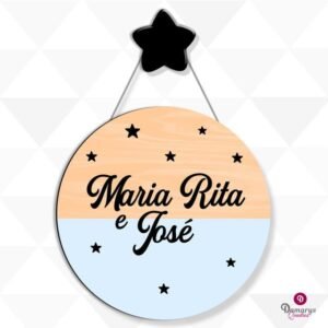 Porta Maternidade Estrelas