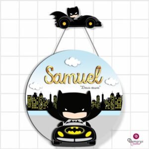 Porta Maternidade Batman