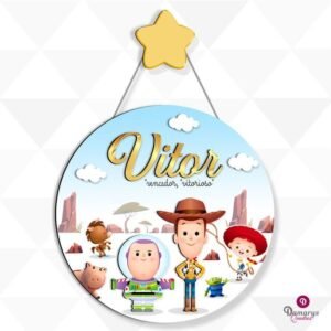 Porta maternidade Toy Story personalizado
