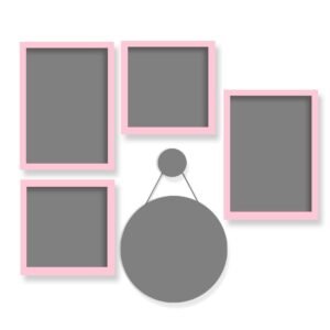 Quadro Infantil Monte Seu Kit 4