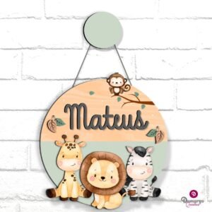 Porta Maternidade Safari