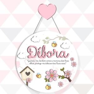 Porta Maternidade Alice Jardim Das flores